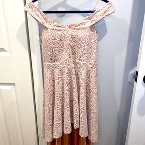 Small, off the shoulder dress, never been worn